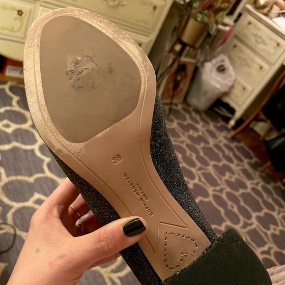 “Stella” glitter booties - Picture 4 of 6